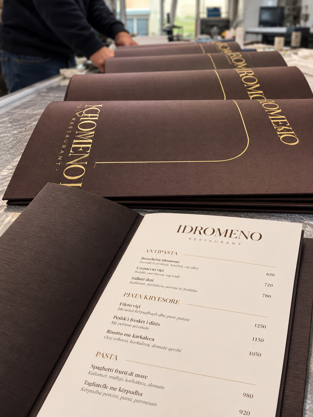 Idromeno Menu